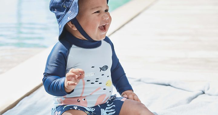 Baby Boy Swimwear One-pieces and Tankini's Online | Carter's - OshKosh Australia