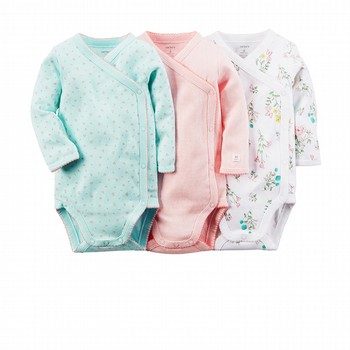 3-Pack Floral Bodysuit Set