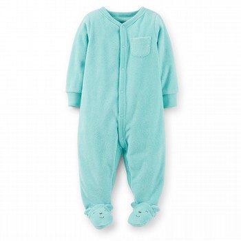 Blue Bear Romper