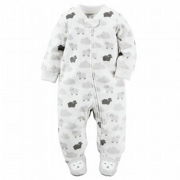 Fleece Zip-Up Sleep & Play