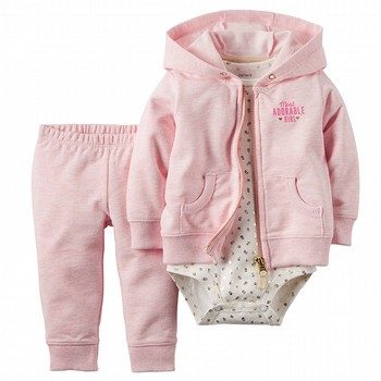 pink 3 piecec cardigan & Pant Set