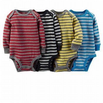 4-Pack Stripe Bodysuit set