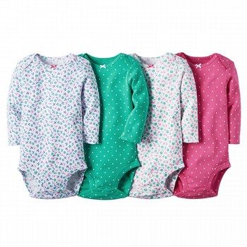 4-Pack L/S Bodysuit Set