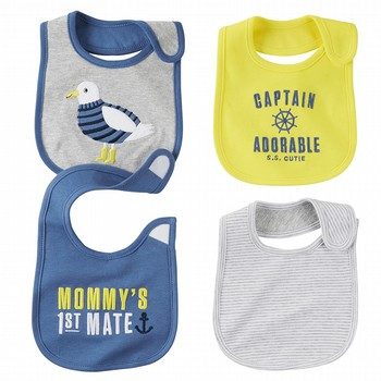 4-Pack Bib Set