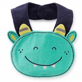 Teething Bib - Monster