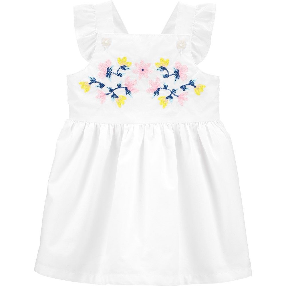 embroidered baby dress