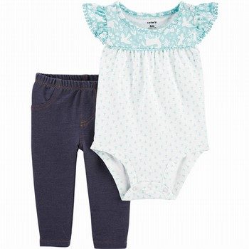 2-Piece Crocheted Sleeveless Bodysuit Pant Set