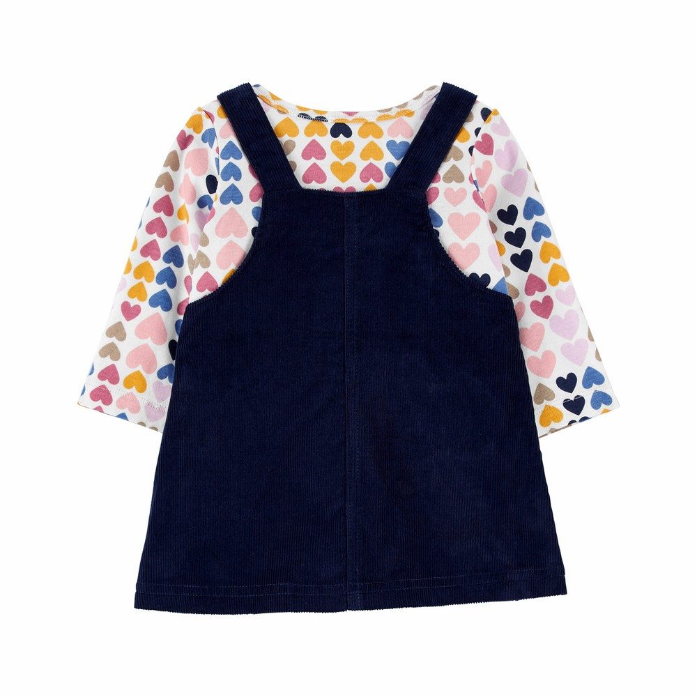 Carter's 3Piece Heart Skirtall Set Baby Girl