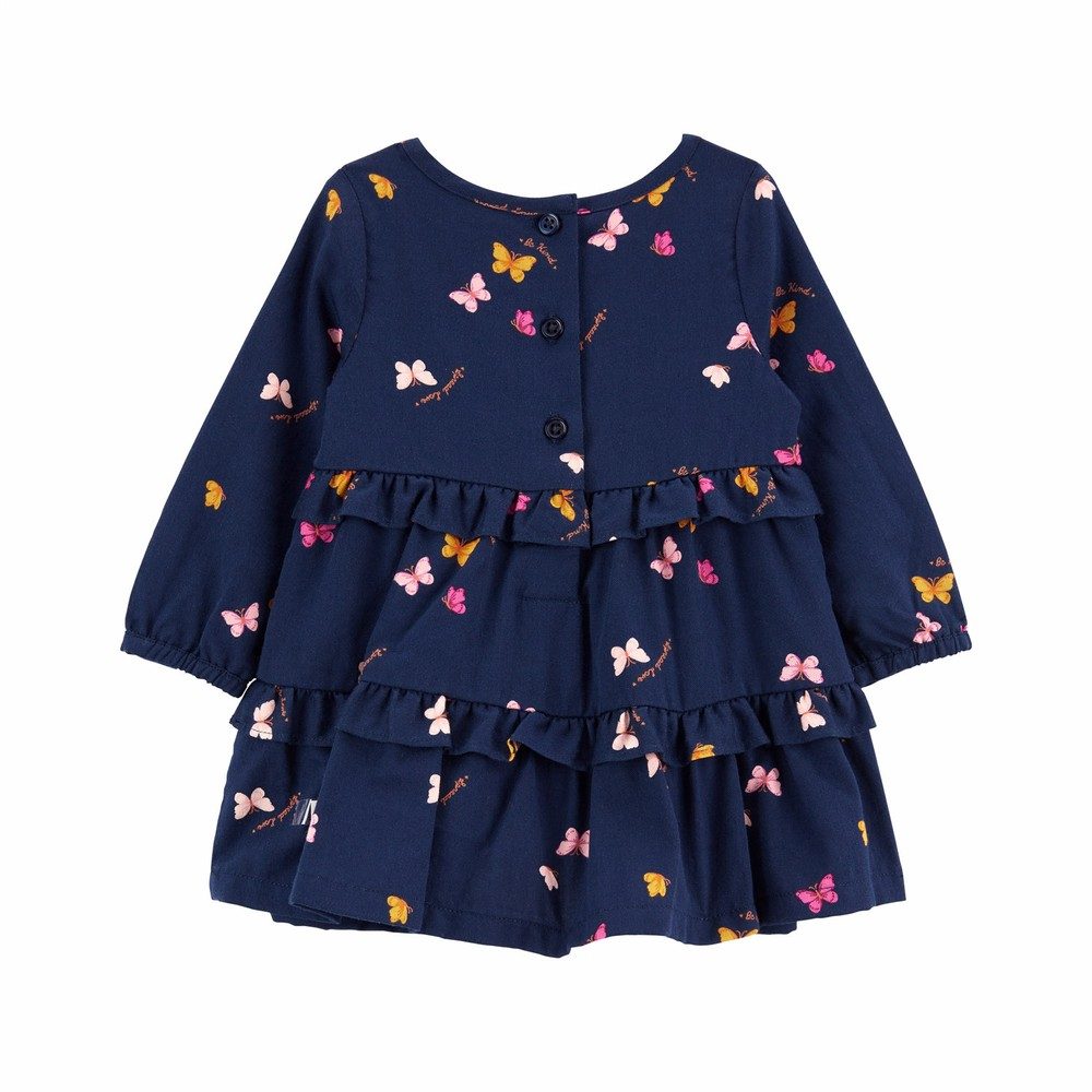Carter's Butterfly Viscose Dress Baby Girl