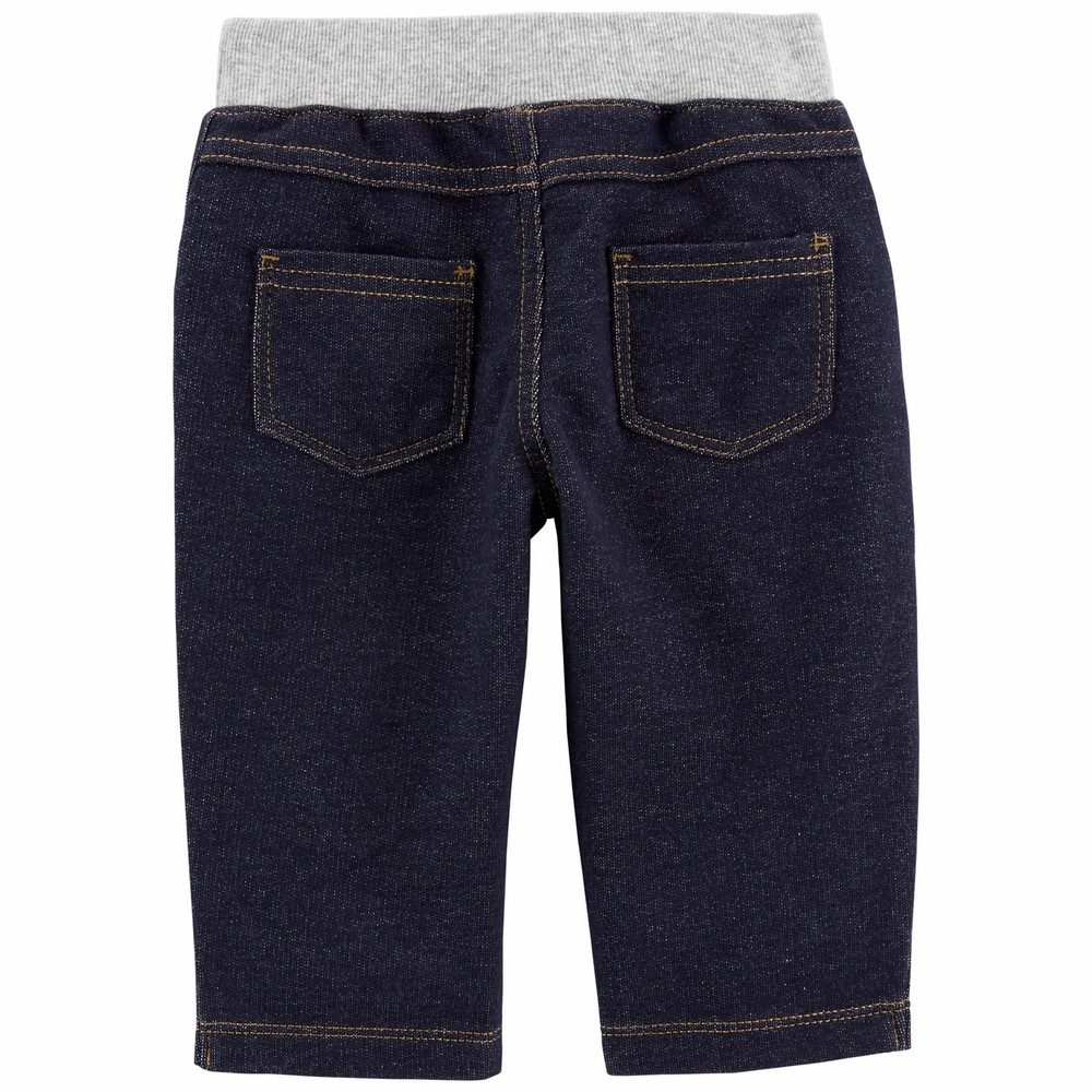 Carter's Pull-On Knit Denim Pants | Baby Boy