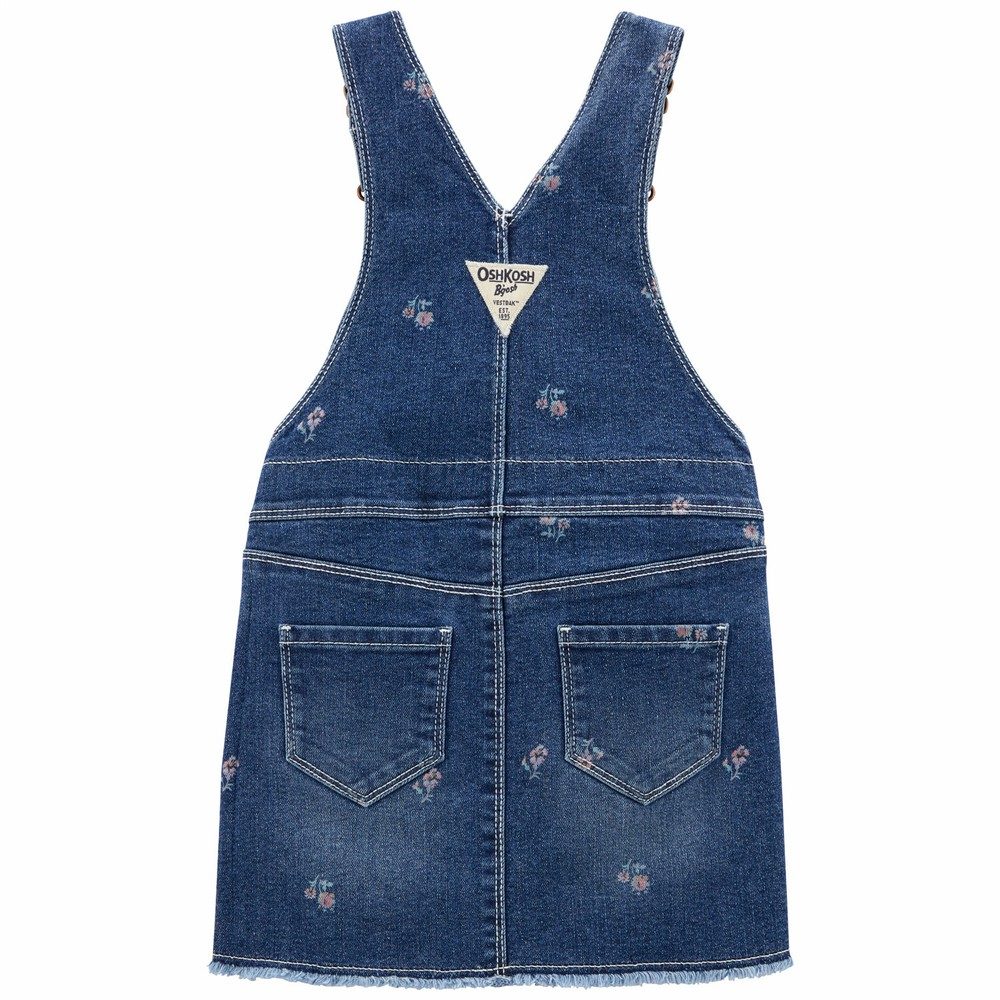 OshKosh B'gosh Floral Denim Skirtall Baby Girl