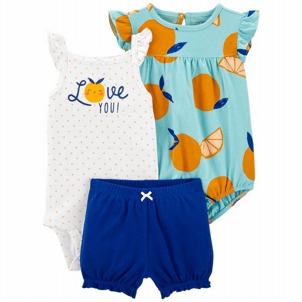 Carters baby on sale girl summer clothes