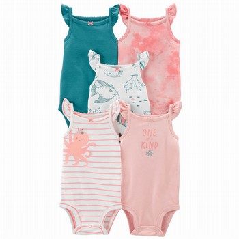 5-Pack Tank Bodysuits