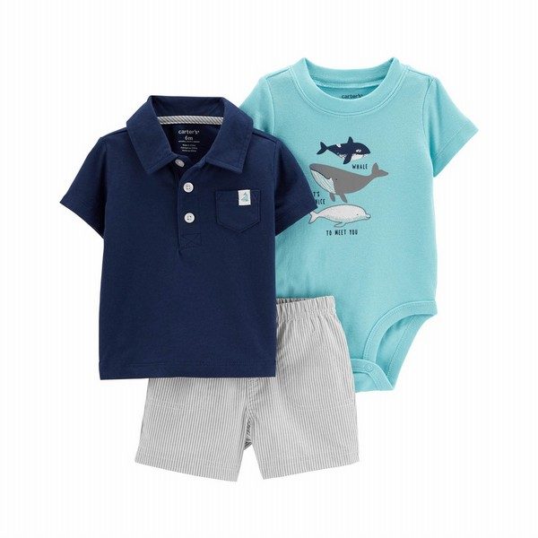 Carter's best sale whale outfit