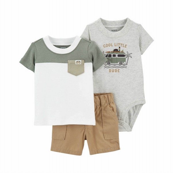 Carter's 3-Piece Outfit Set | Baby Boy