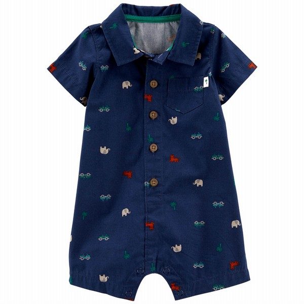 Carters best sale romper boy