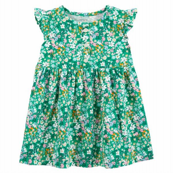 Carter's Floral Flutter Dress | Baby Girl