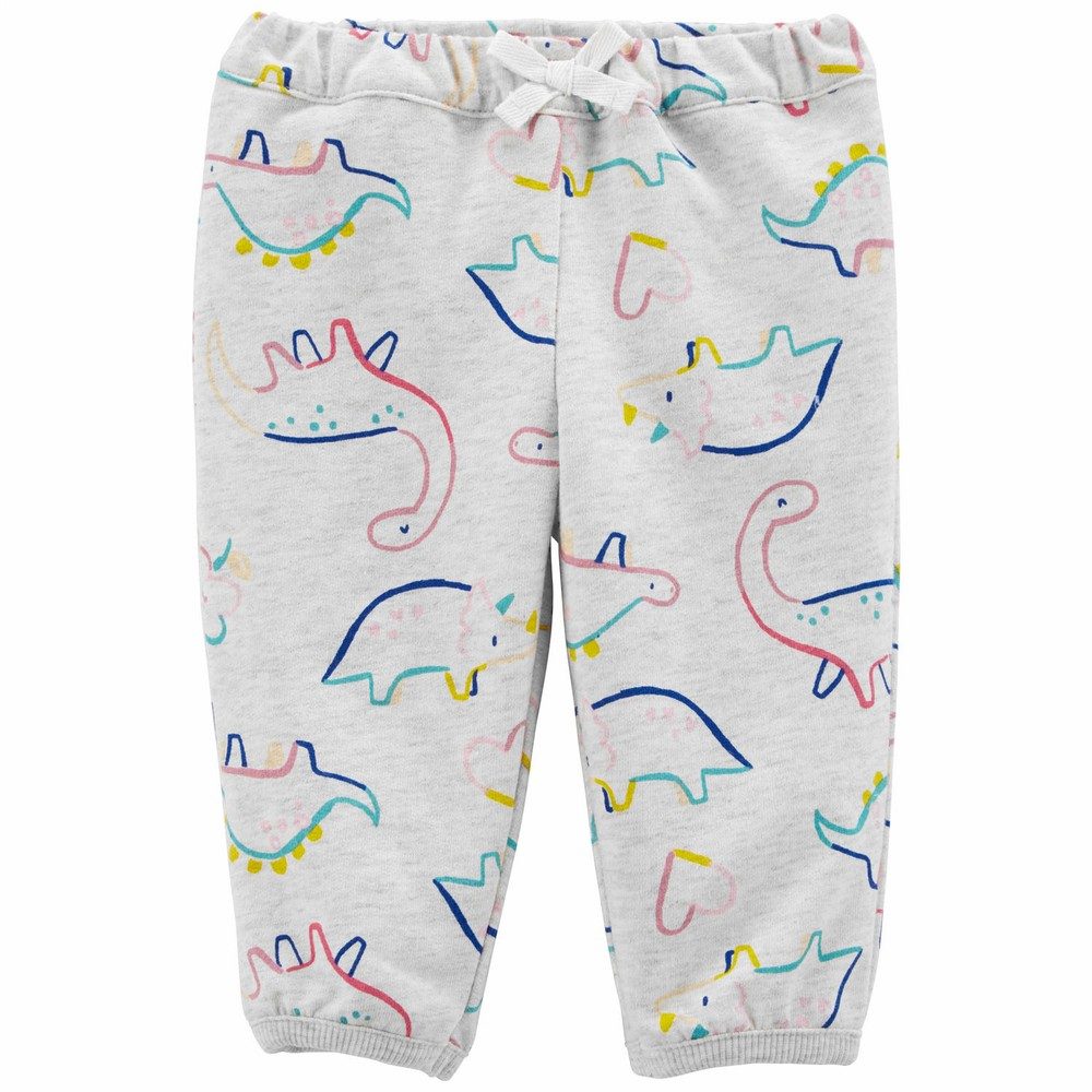 Carter's Dinosaur Pull-On Pants | Baby Girl