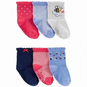 6-Pack Bee Socks