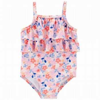 1-Piece Floral Swimsuit