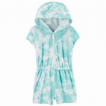 Tie-Dye Hooded Cover-Up