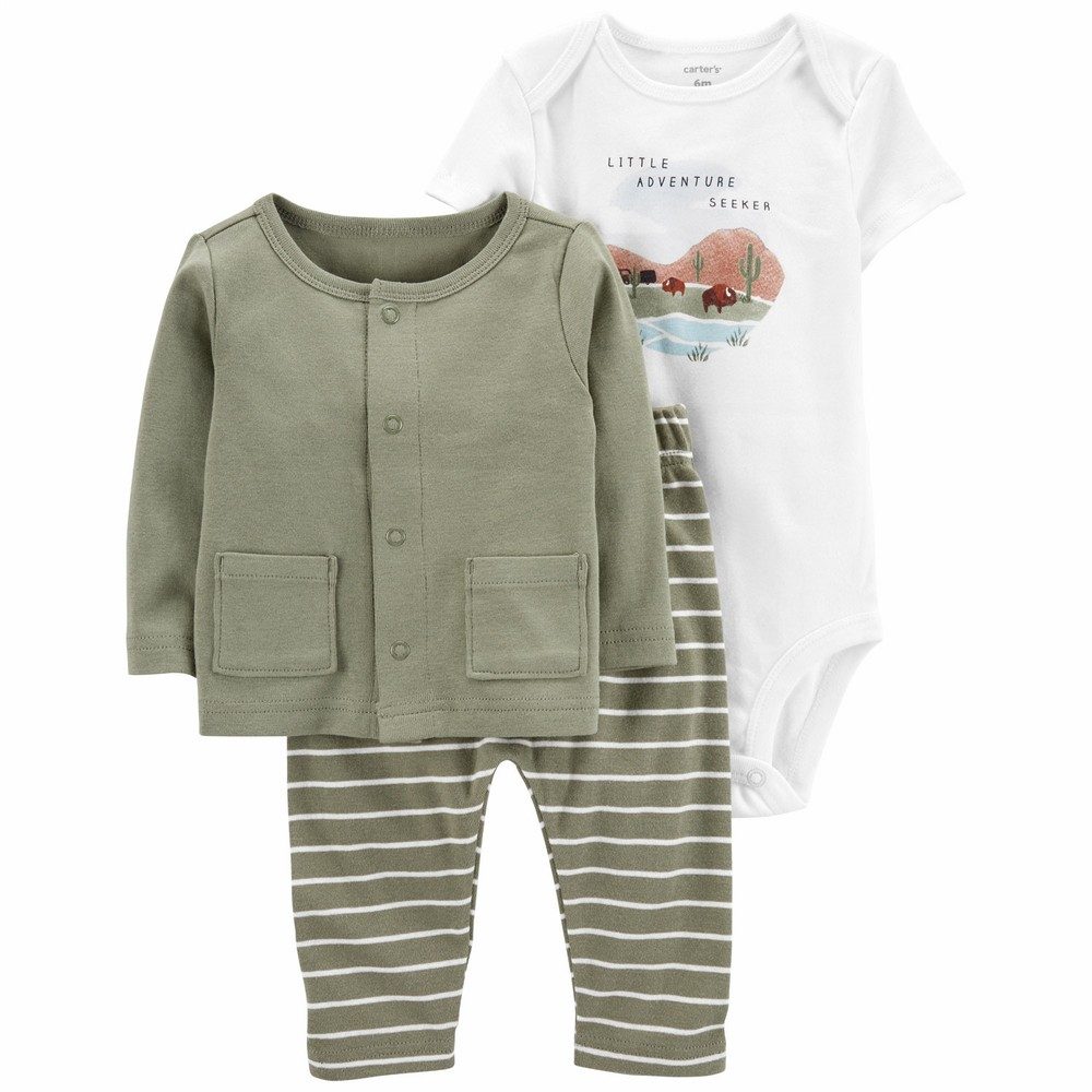 Carter's 3-Piece Little Jacket Set | Baby Unisex