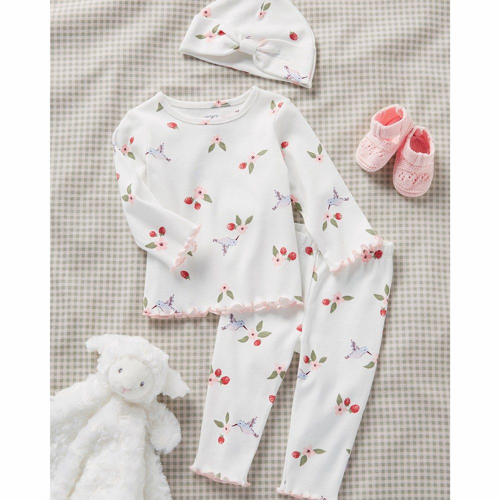 Carter's 3Piece Hummingbird Outfit Set Baby Girl