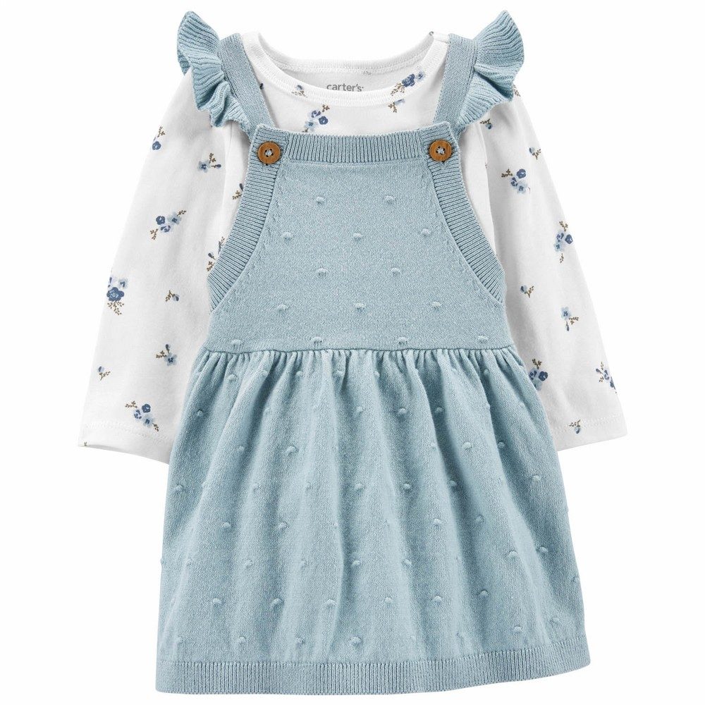 Carter's 2Piece LongSleeve Tee & Skirtall Set Baby Girl