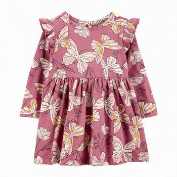 Butterfly Jersey Dress