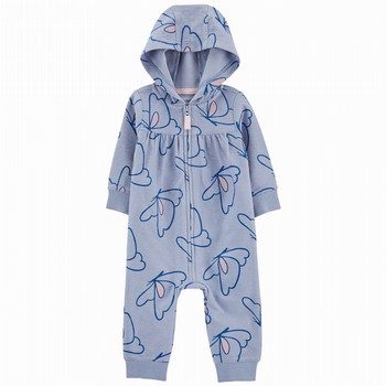 Butterfly Hooded Jumpsuit