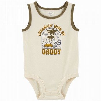 Chillaxin' With My Dad Tropical Tank Bodysuit