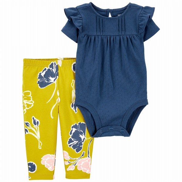 Carter's 2-Piece Floral Bodysuit Pant Set – Carter's Oshkosh