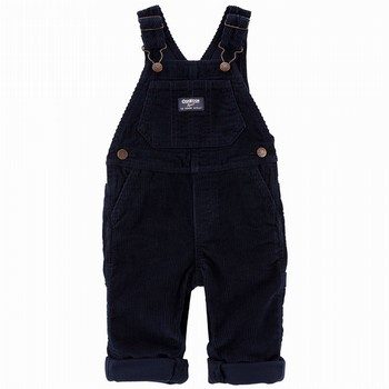 Jersey Lined Corduroy Overalls