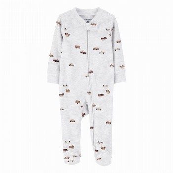 Car 2-Way Zipper Textured Sleep and Play