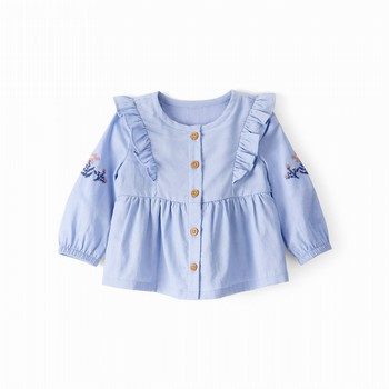 OKB BGirl LS Fashion Top Blue