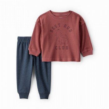 2-Piece Best Bud Long-Sleeve Tee & Pant Set