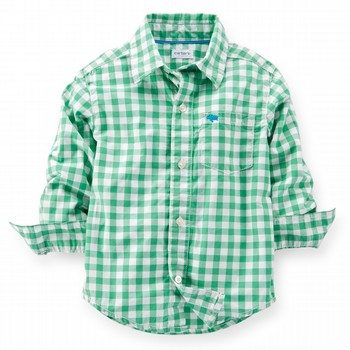 Green Check Shirt