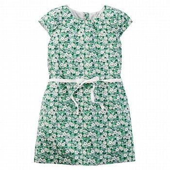 wooven Floral Dress