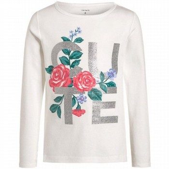 Cute Floral L/S Top