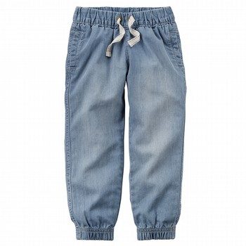 woven Denim Jogger