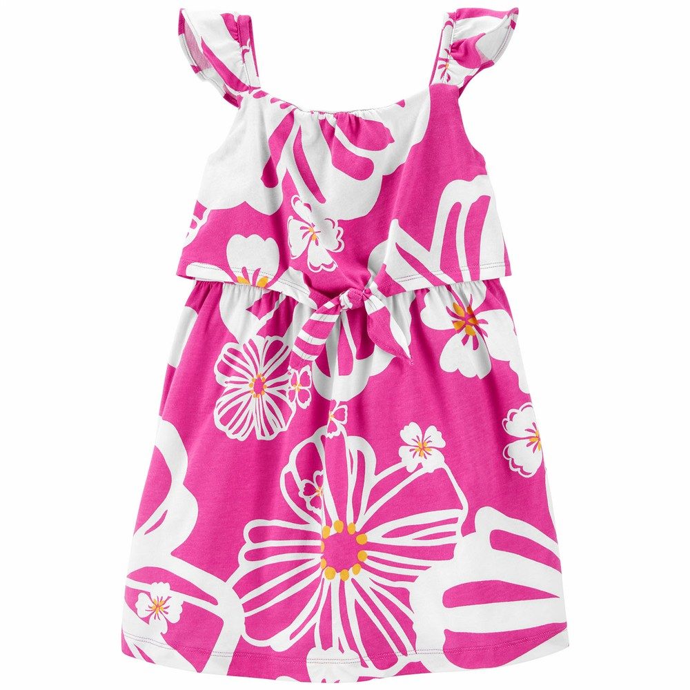 Tropical Jersey Dress | Toddler Girl