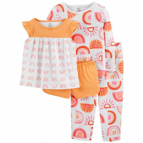 Carters Oshkosh 2-Piece Floral Loose Fit PJs