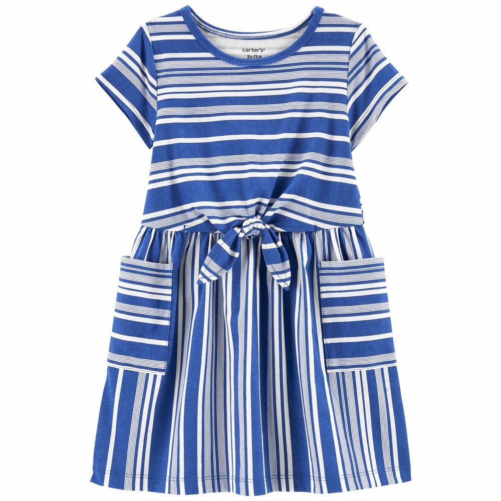 Carter's Striped 100% Organic Cotton Dress | Toddler Girl