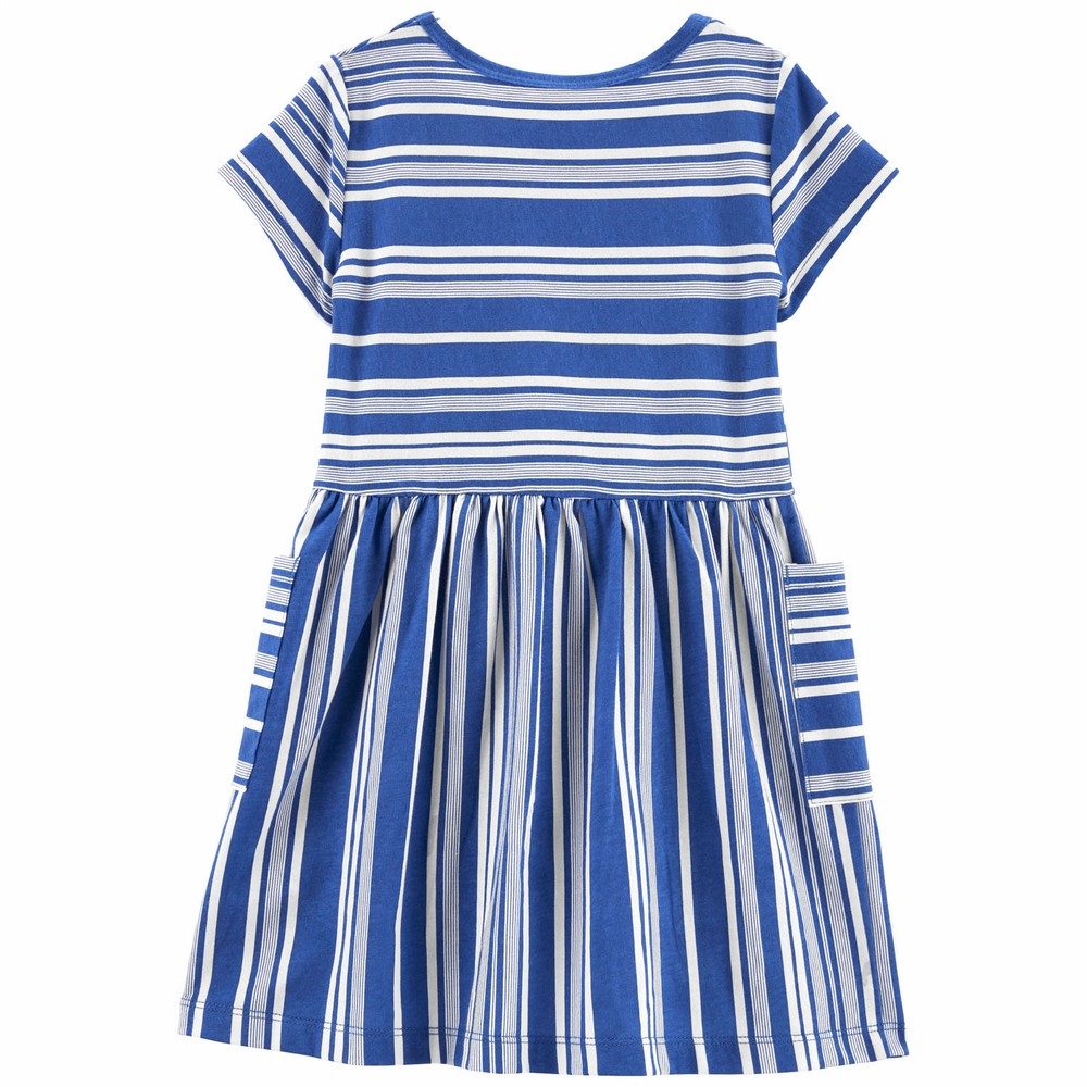 Carter's Striped 100% Organic Cotton Dress | Toddler Girl