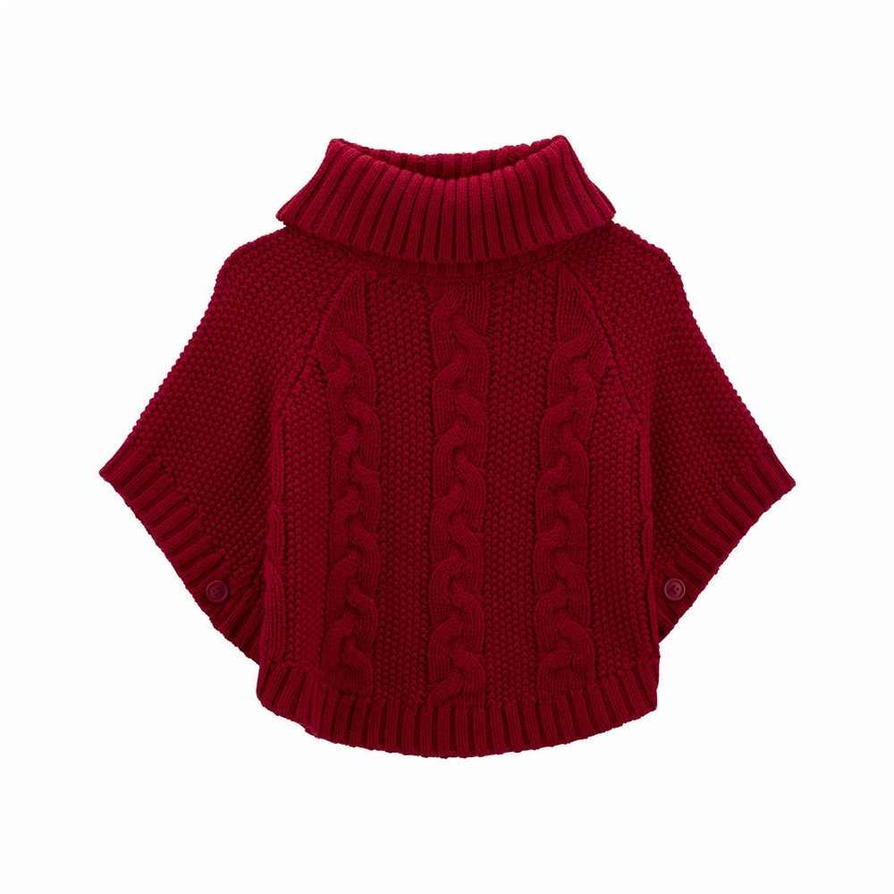 Carters Cable Knit Poncho Toddler Girl