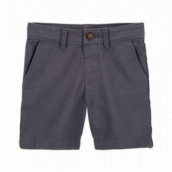 Flat-front Shorts