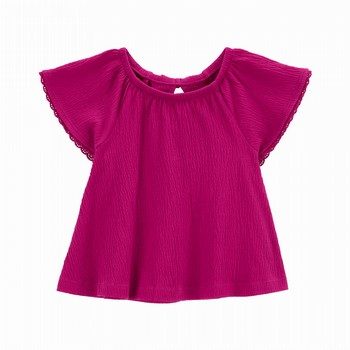 Crinkle Jersey Top