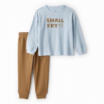 2-Piece Small Fry Long-Sleeve Tee & Pant Set