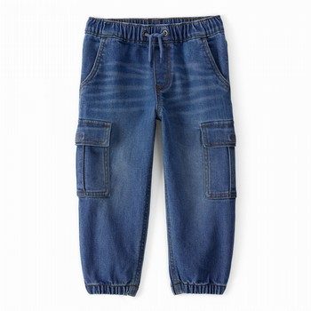 Denim Cargo Jogger