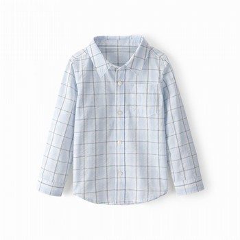 Plaid Button-Down Shirt